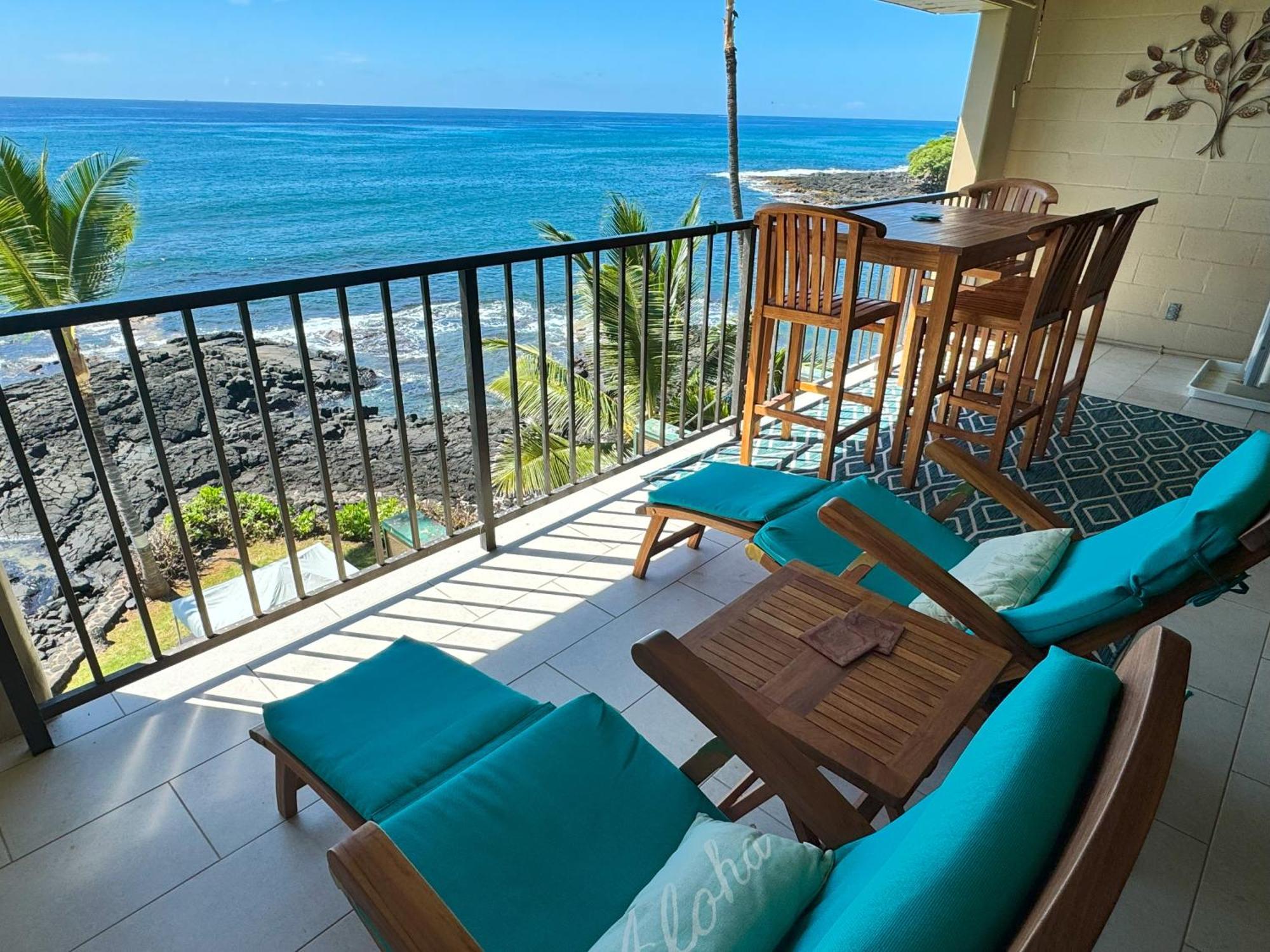 Oceanfront Luxury Condo Kailua-Kona Eksteriør billede